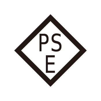 PSE certified mark for power cords, required for legal entry into the Japanese market